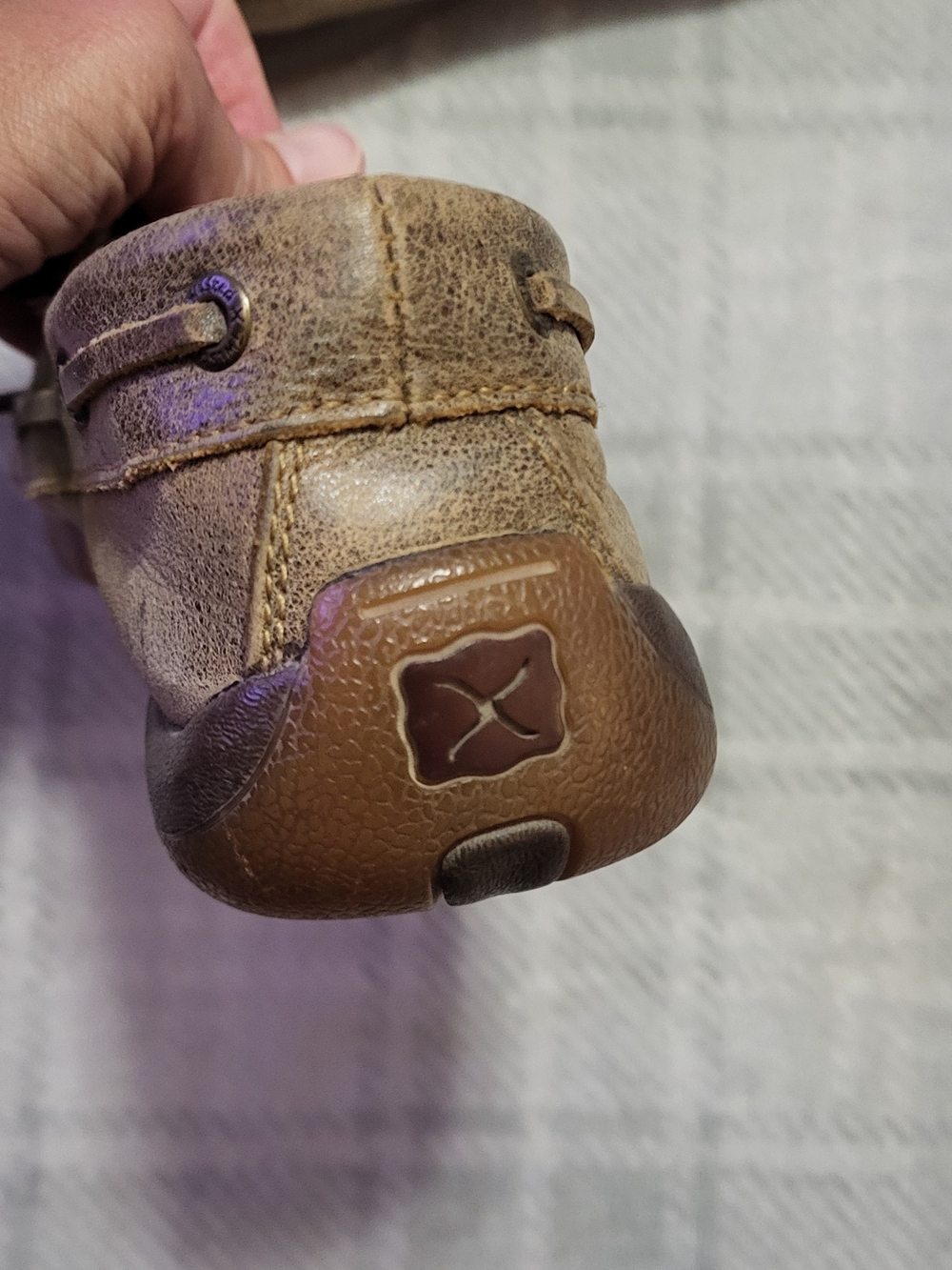 Twisted X Leather Loafers Women's 6.5